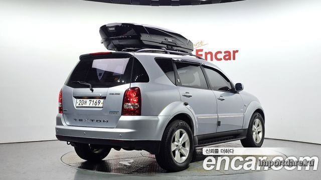 KGM SUPER REXTON 2009 — 201 827 км, серебристый, Корея — под ключ — фото 2
