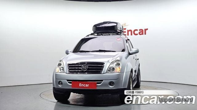 KGM SUPER REXTON 2009 — 201 827 км, серебристый, Корея — под ключ — фото 3