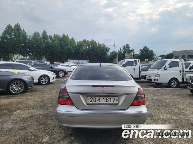 MERCEDES-BENZ E-CLASS W211 2008 — 194 320 км, серебристый, Корея — под ключ — фото 6