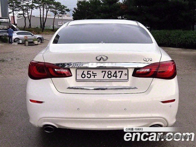 INFINITI Q70 2015 — 142 688 км, белый, Корея — под ключ — фото 4