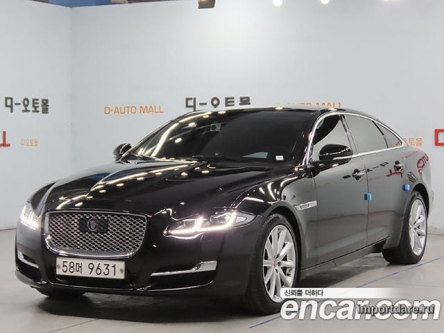 JAGUAR XJ 2016 — 175 000 км, чёрный, Корея — под ключ — фото 12