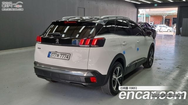 PEUGEOT 3008 2019 — 94 000 км, белый, Корея — под ключ — фото 2