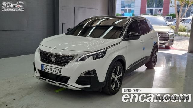 PEUGEOT 3008 2019 — 94 000 км, белый, Корея — под ключ — фото 12