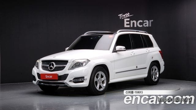 MERCEDES-BENZ GLK-CLASS X204 2014 — 212 244 км, белый, Корея — под ключ — фото 1