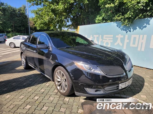 LINCOLN MKS 2013 — 140 000 км, чёрный, Корея — под ключ — фото 1