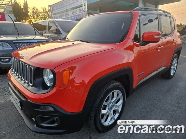 JEEP RENEGADE 2017 — 100 100 км, оранжевый, Корея — под ключ — фото 5