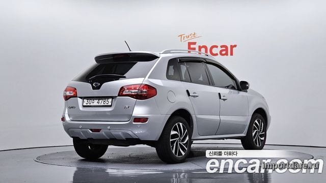 RENAULT KOREA QM5 NEO 2015 — 95 594 км, серебристо-серый, Корея — под ключ — фото 2