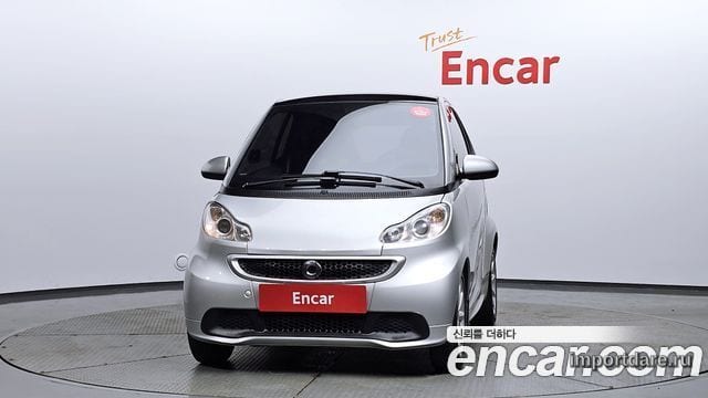 SMART FORTWO COUPE 2014 — 76 777 км, серебристый, Корея — под ключ — фото 3