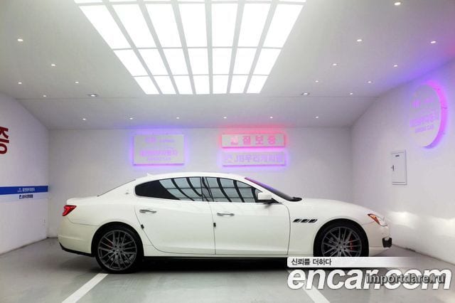 MASERATI QUATTROPORTE 2016 — 73 000 км, белый, Корея — под ключ — фото 5