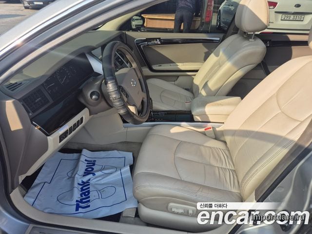 RENAULT KOREA SM7 NEW ART 2008 — 117 457 км, серебристо-серый, Корея — под ключ — фото 6