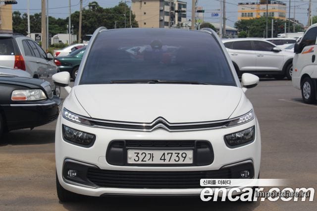 CITROEN GRAND C4 PICASSO 2017 — 103 782 км, белый, Корея — под ключ — фото 12