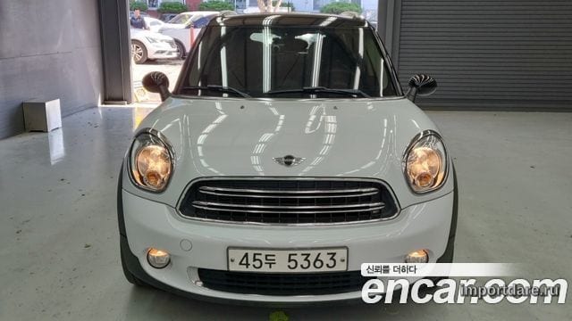 MINI COOPER D COUNTRYMAN 2015 — 110 000 км, белый, Корея — под ключ — фото 3