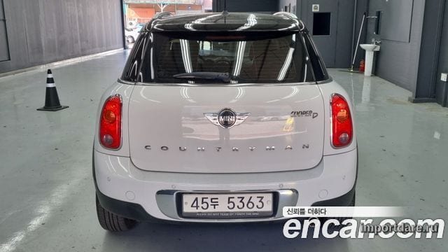 MINI COOPER D COUNTRYMAN 2015 — 110 000 км, белый, Корея — под ключ — фото 4