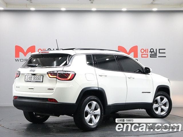 JEEP COMPASS 2019 — 90 575 км, белый, Корея — под ключ — фото 3