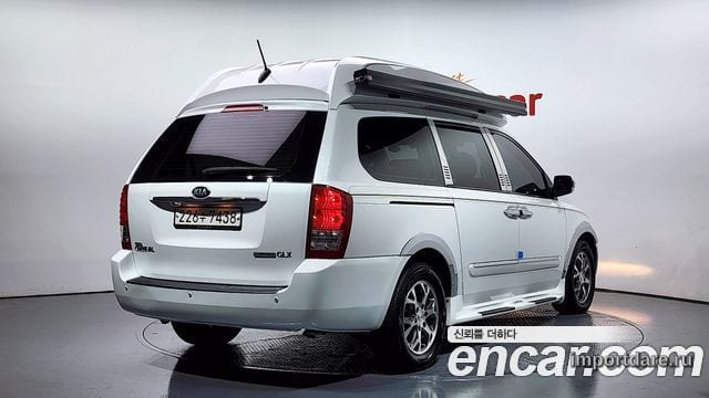 KIA CARNIVAL R 2014 — 149 400 км, белый, Корея — под ключ — фото 2