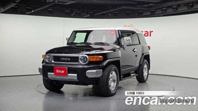 TOYOTA FJ 2007 — 173 476 км, чёрный, Корея — под ключ — фото 1