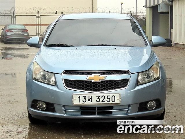 CHEVROLET LACETTI PREMIER 2009 — 73 821 км, голубой, Корея — под ключ — фото 1