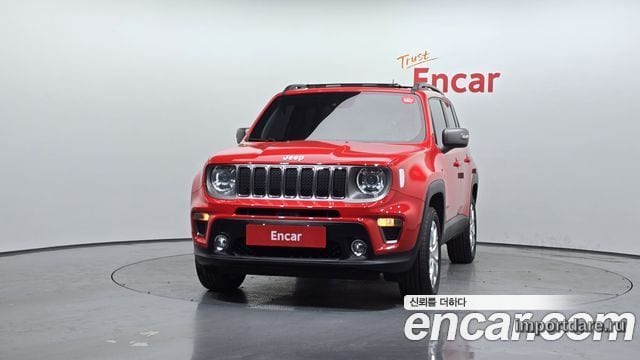 JEEP RENEGADE 2019 — 66 806 км, красный, Корея — под ключ — фото 3