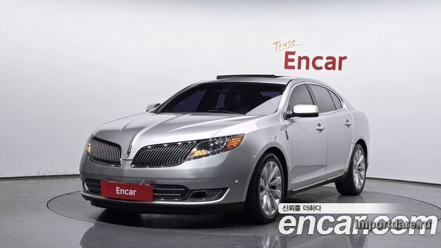 LINCOLN MKS 2013 — 150 078 км, серебристо-серый, Корея — под ключ — фото 1