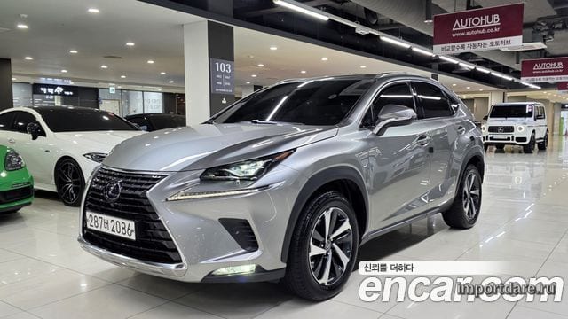 LEXUS NX300H 2021 — 13 939 км, серый, Корея — под ключ — фото 2