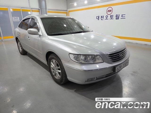 HYUNDAI GRANDEUR NEW LUXURY 2009 — 126 231 км, серебристый, Корея — под ключ — фото 6