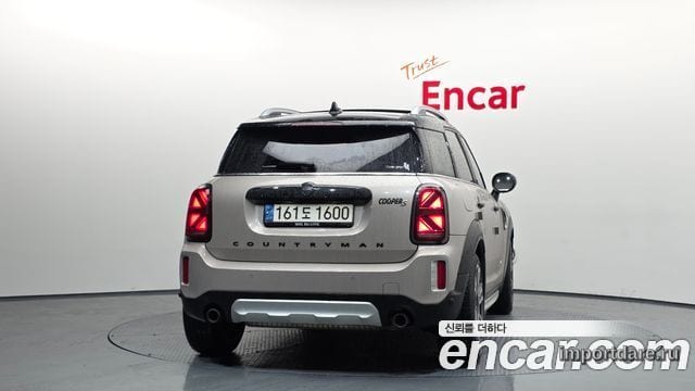 MINI COOPER S COUNTRYMAN 2022 — 47 296 км, светло-золотистый, Корея — под ключ — фото 4