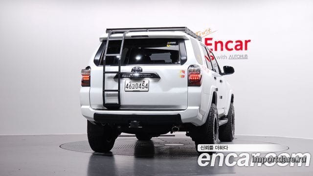 TOYOTA 4RUNNER 2015 — 107 506 км, белый, Корея — под ключ — фото 4