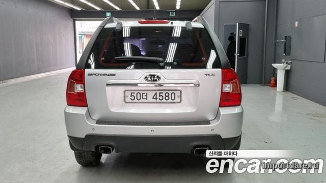KIA NEW SPORTAGE 2008 — 87 835 км, серебристый, Корея — под ключ — фото 4