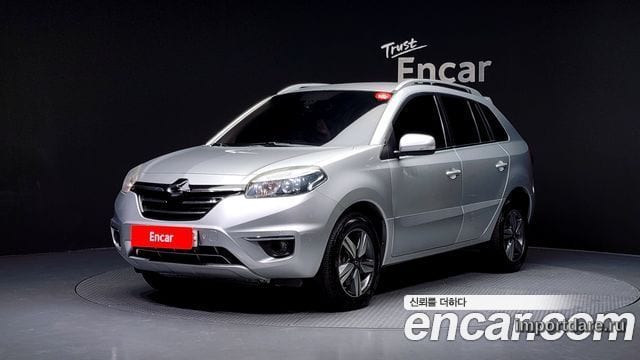 RENAULT KOREA QM5 NEO 2014 — 171 439 км, серебристо-серый, Корея — под ключ — фото 1