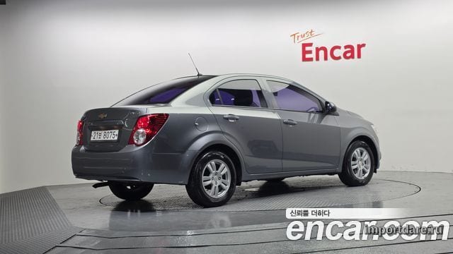 CHEVROLET AVEO SEDAN 2014 — 84 742 км, серебристо-серый, Корея — под ключ — фото 2