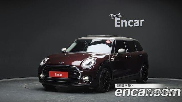 MINI COOPER D CLUBMAN 2016 — 167 391 км, коричневый, Корея — под ключ — фото 1