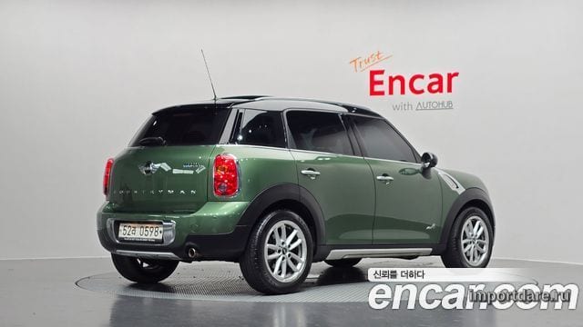 MINI COOPER D COUNTRYMAN 2016 — 91 932 км, салатовый, Корея — под ключ — фото 2