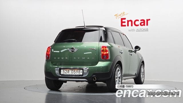 MINI COOPER D COUNTRYMAN 2016 — 91 932 км, салатовый, Корея — под ключ — фото 4