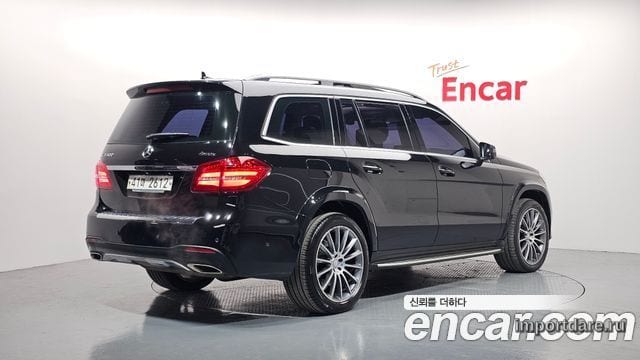 MERCEDES-BENZ GLS-CLASS X166 2017 — 164 581 км, чёрный, Корея — под ключ — фото 2