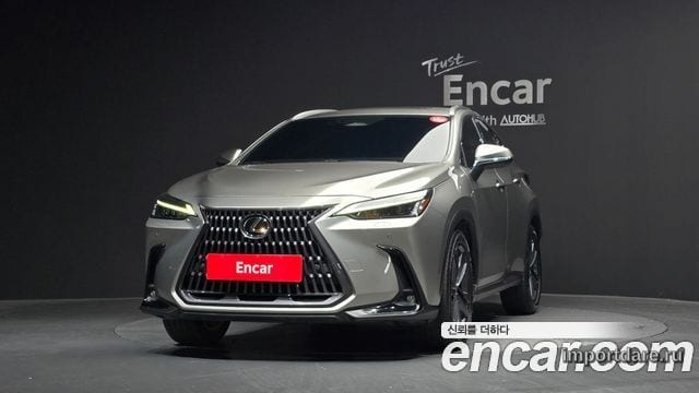 LEXUS NX350H 2023 — 76 299 км, серебристо-серый, Корея — под ключ — фото 3
