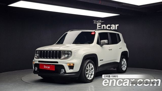 JEEP RENEGADE 2019 — 6 462 км, белый, Корея — под ключ — фото 1