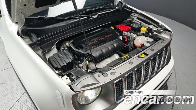 JEEP RENEGADE 2019 — 6 462 км, белый, Корея — под ключ — фото 6