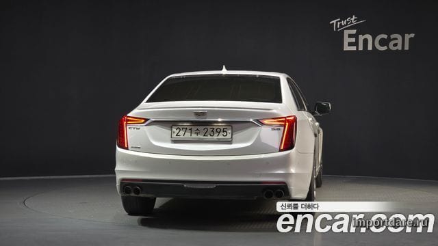CADILLAC CT6 2019 — 66 599 км, белый, Корея — под ключ — фото 4