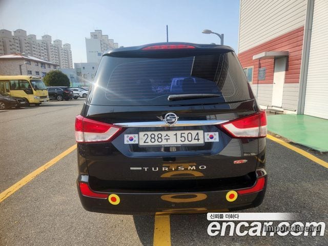 KGM KORANDO TURISMO 2019 — 126 000 км, чёрный, Корея — под ключ — фото 4