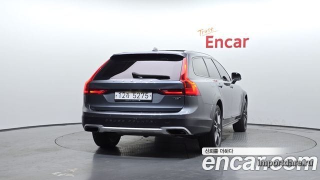 VOLVO V90 CROSS COUNTRY 2019 — 160 429 км, серый, Корея — под ключ — фото 4