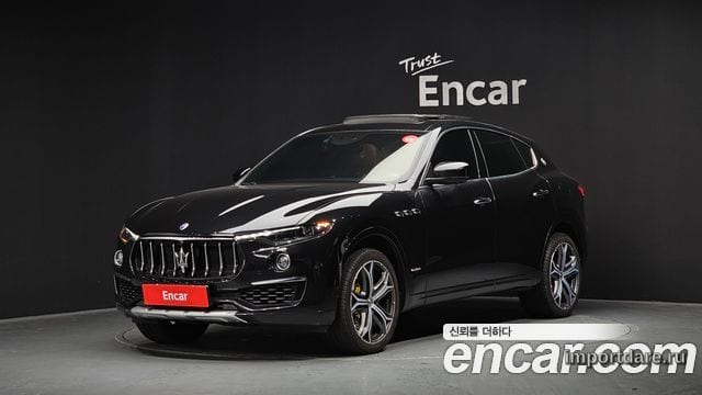 MASERATI LEVANTE 2020 — 78 870 км, чёрный, Корея — под ключ — фото 1