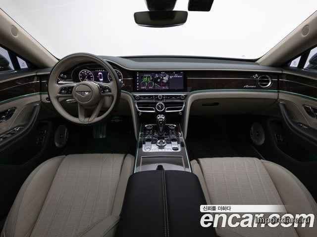BENTLEY FLYING SPUR 2024 — 7 666 км, тёмно-зелёный, Корея — под ключ — фото 6