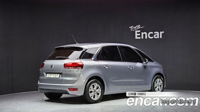 CITROEN C4 PICASSO 2018 — 92 117 км, серебристый, Корея — под ключ — фото 2