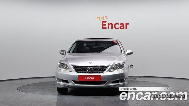 LEXUS LS460 2011 — 155 115 км, серебристо-серый, Корея — под ключ — фото 3