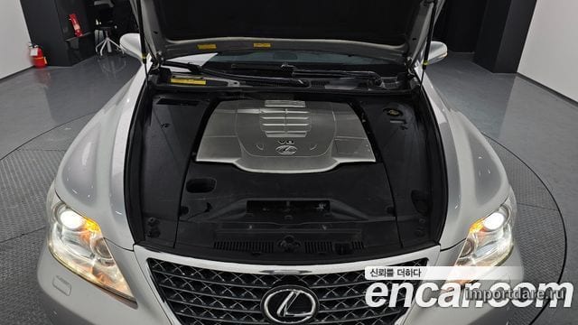 LEXUS LS460 2011 — 155 115 км, серебристо-серый, Корея — под ключ — фото 6