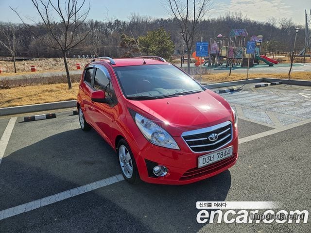 CHEVROLET MATIZ CREATIVE 2011 — 93 572 км, красный, Корея — под ключ — фото 4