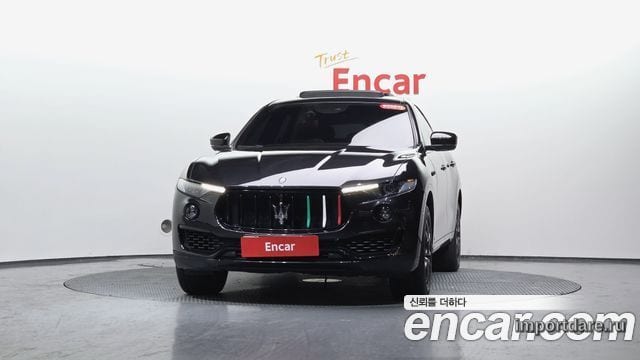 MASERATI LEVANTE 2019 — 68 708 км, чёрный, Корея — под ключ — фото 3