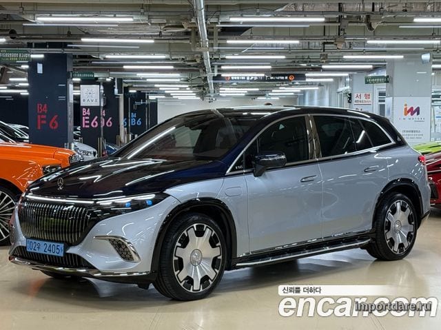 MERCEDES-BENZ EQS SUV X296 2024 — 10 400 км, серебристый, Корея — под ключ — фото 12