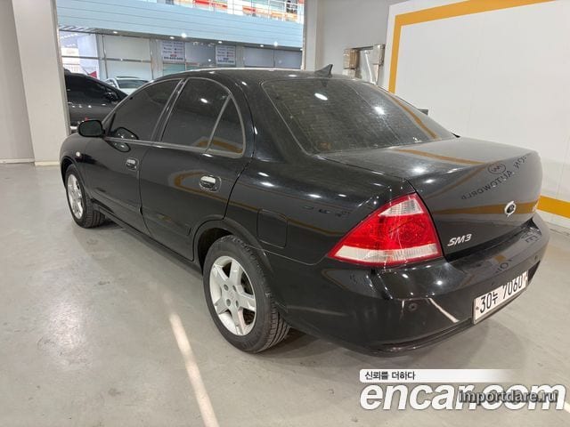 RENAULT KOREA SM3 NEW 2008 — 68 538 км, чёрный, Корея — под ключ — фото 3