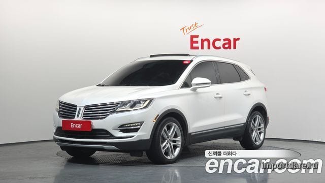 LINCOLN MKC 2016 — 178 394 км, белый, Корея — под ключ — фото 1